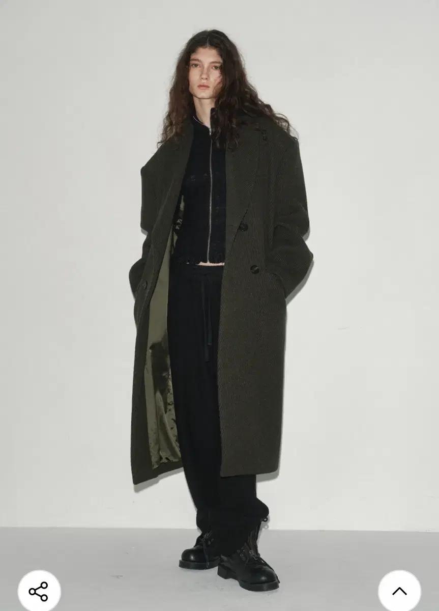에스이오 코트 | OVERSIZED DOUBLE BREASTED COAT