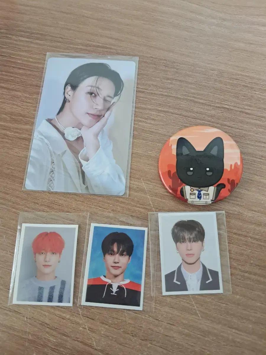 에이티즈 애니티즈 우영 우요냥 멤버십 증사 포카 캔뱃지 에이티즈 에이티니