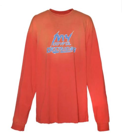 [L] MJD 크랙 로고 롱슬리브