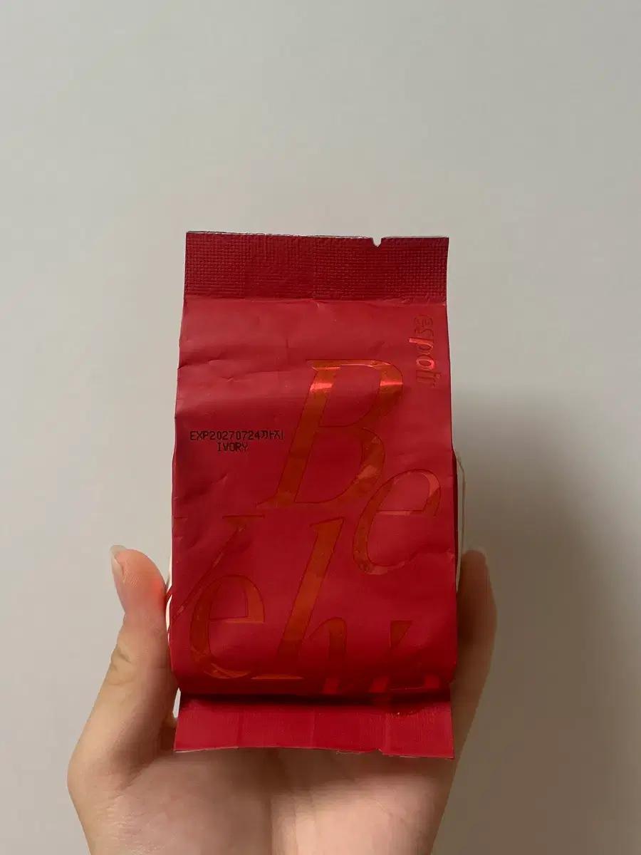 에스쁘아 비벨벳 쿠션 리필 21호