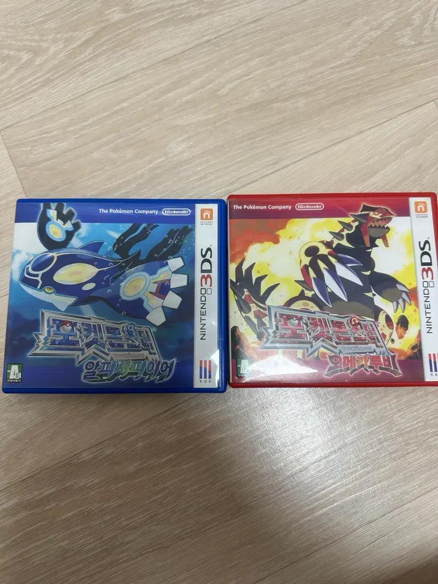 닌텐도 DS 3DS 포켓몬 오메가루비/알파사파이어