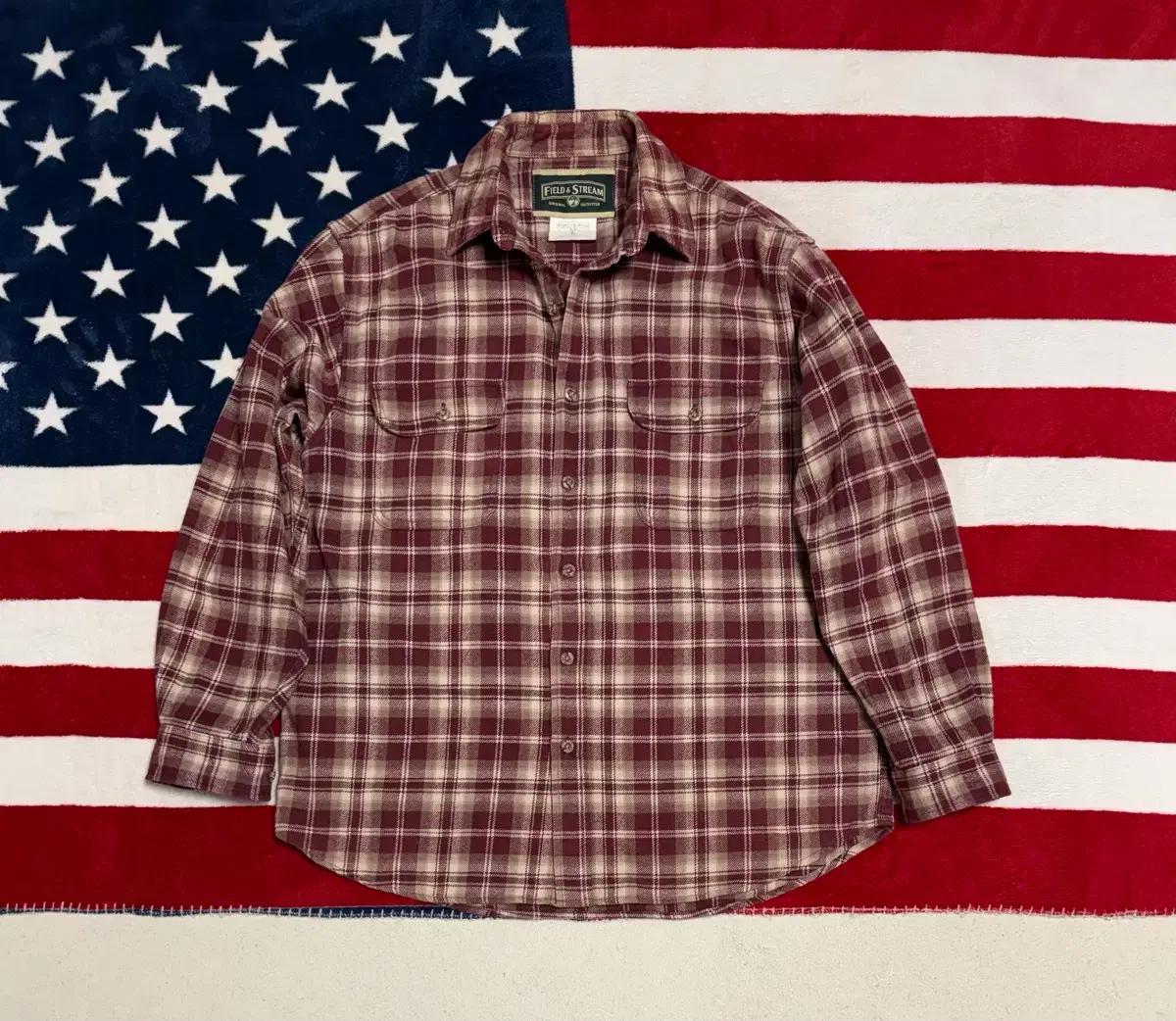 Field&stream flannel shirt필드앤스트림 헤비플란넬셔츠