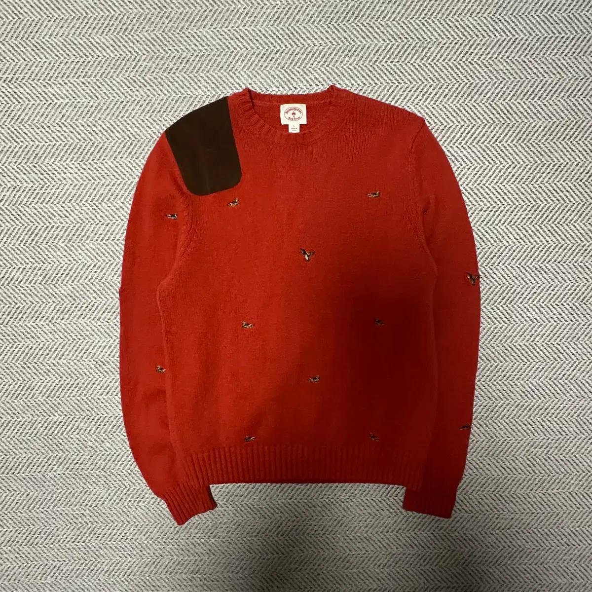 BROOKS BROTHERS mallard knit sweater