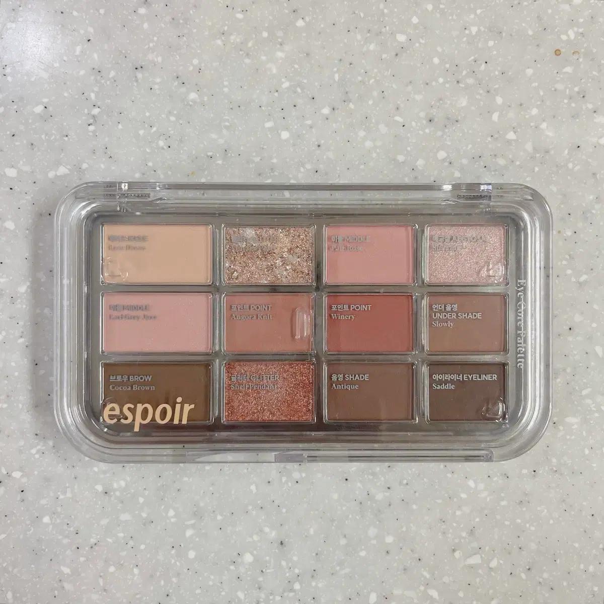에스쁘아 아이 코어 팔레트 빈티지뮤트