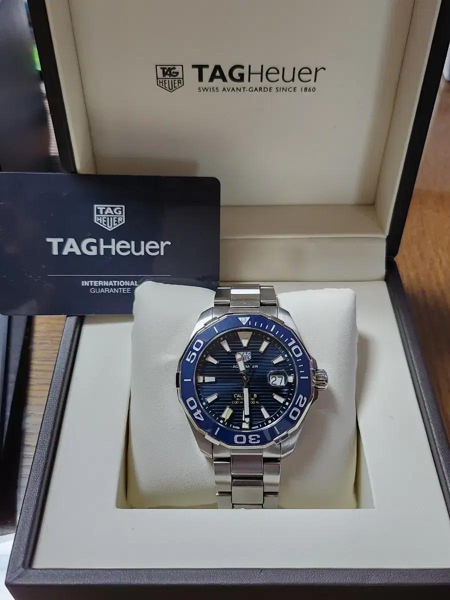 태그호이어 아쿠아레이서300 청판 43mm
