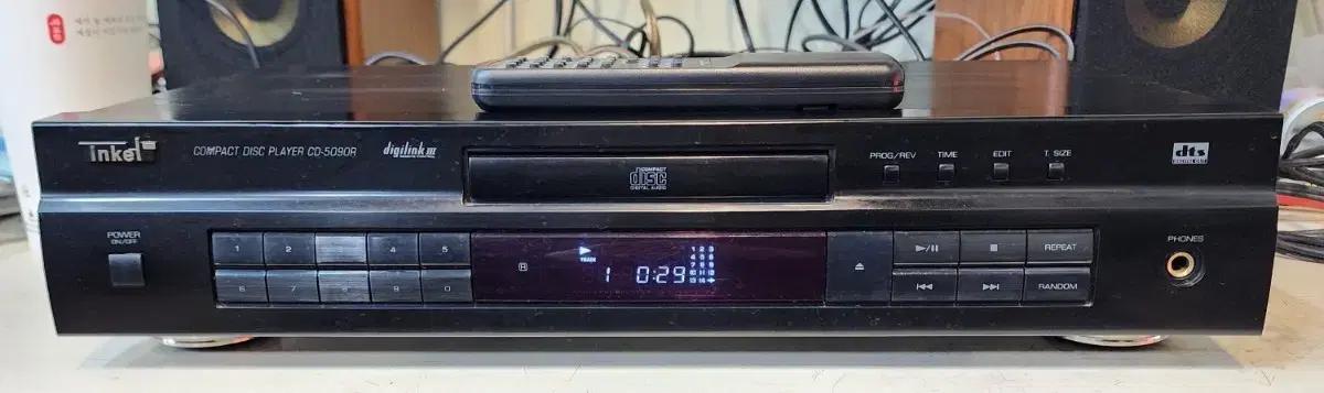 인켈 CD-5090R CD플레이어 리모컨포함