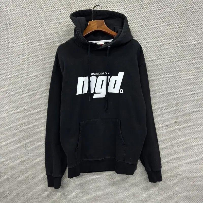 마하그리드 프린팅로고 캐주얼 후드티 M M08127