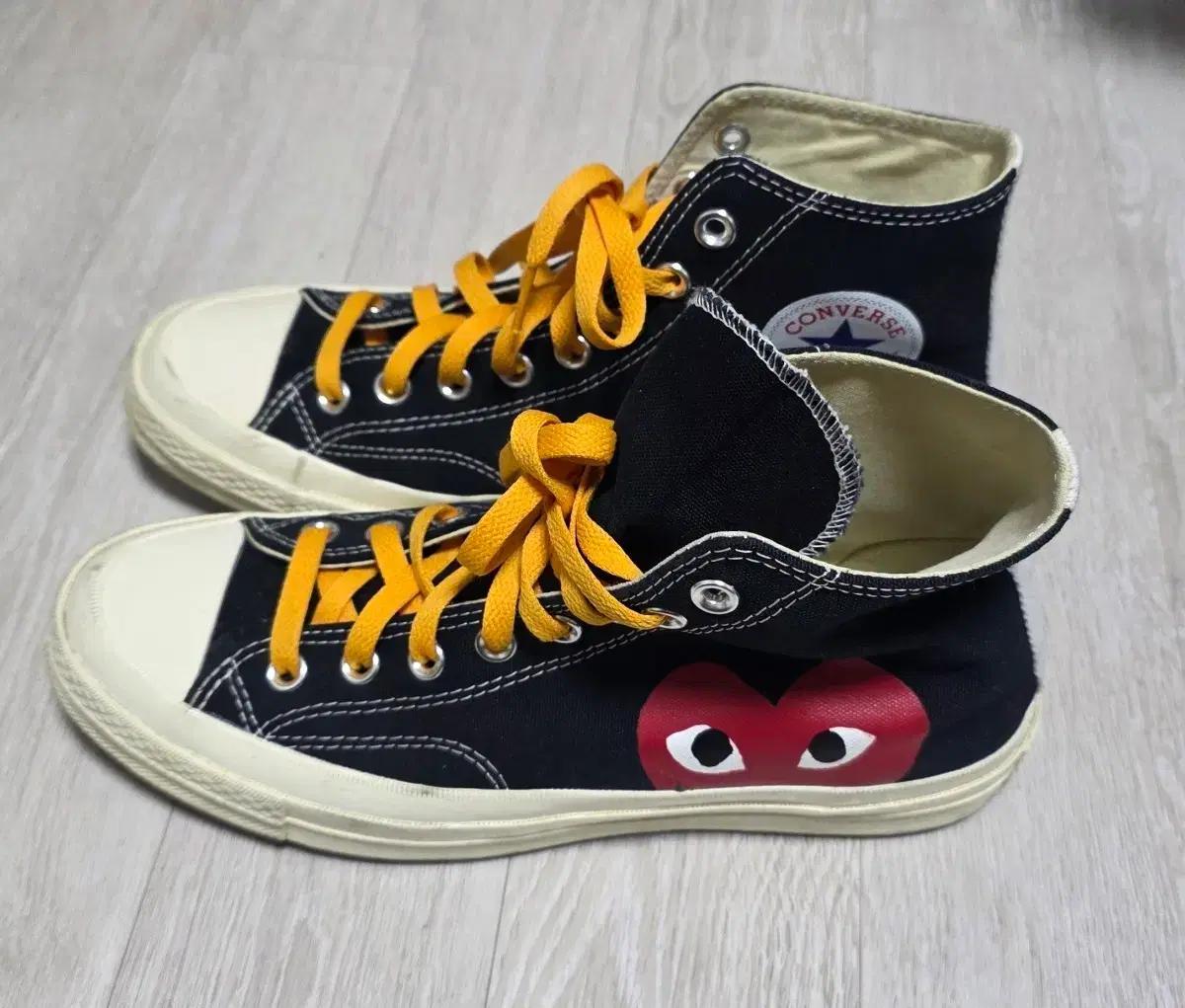 컨버스 꼼데 척70 하이 265