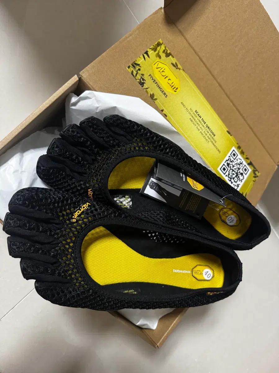 비브람 파이브핑거스 Vi-B 블랙 w40(240-245)