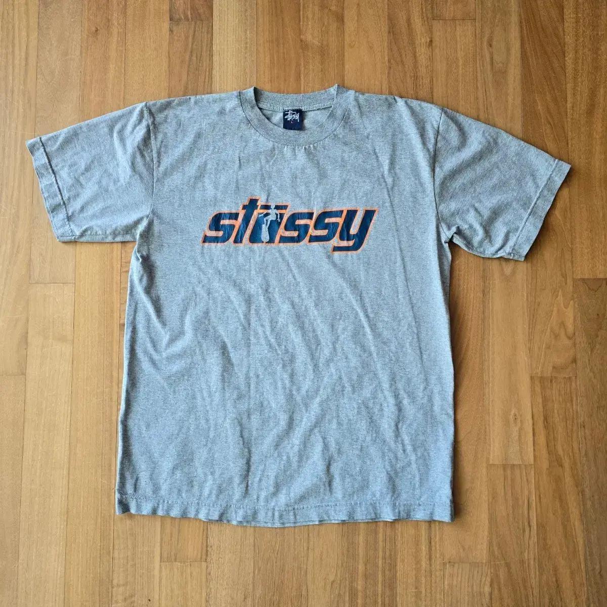 스투시 Stussy 반팔티 그레이