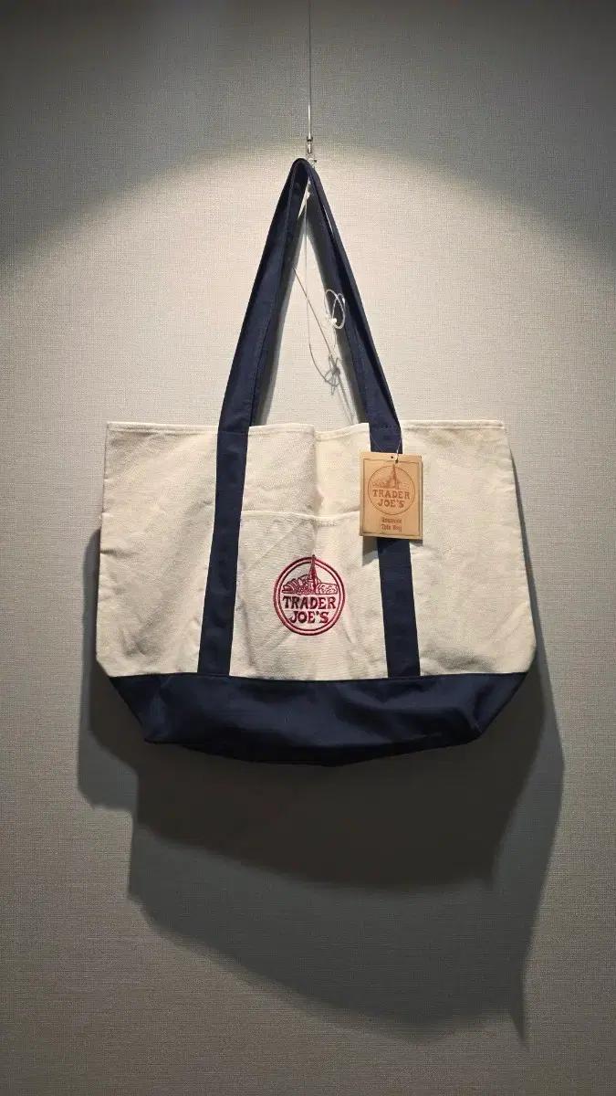 Trader Joe's 트레이더조 라지 캔버스백 숄더백 에코백