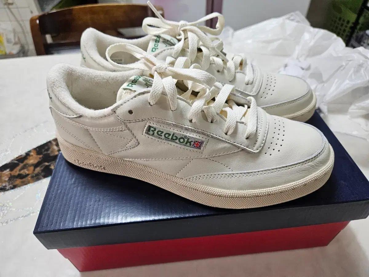 리복 클럽 C 85 빈티지 크림 265