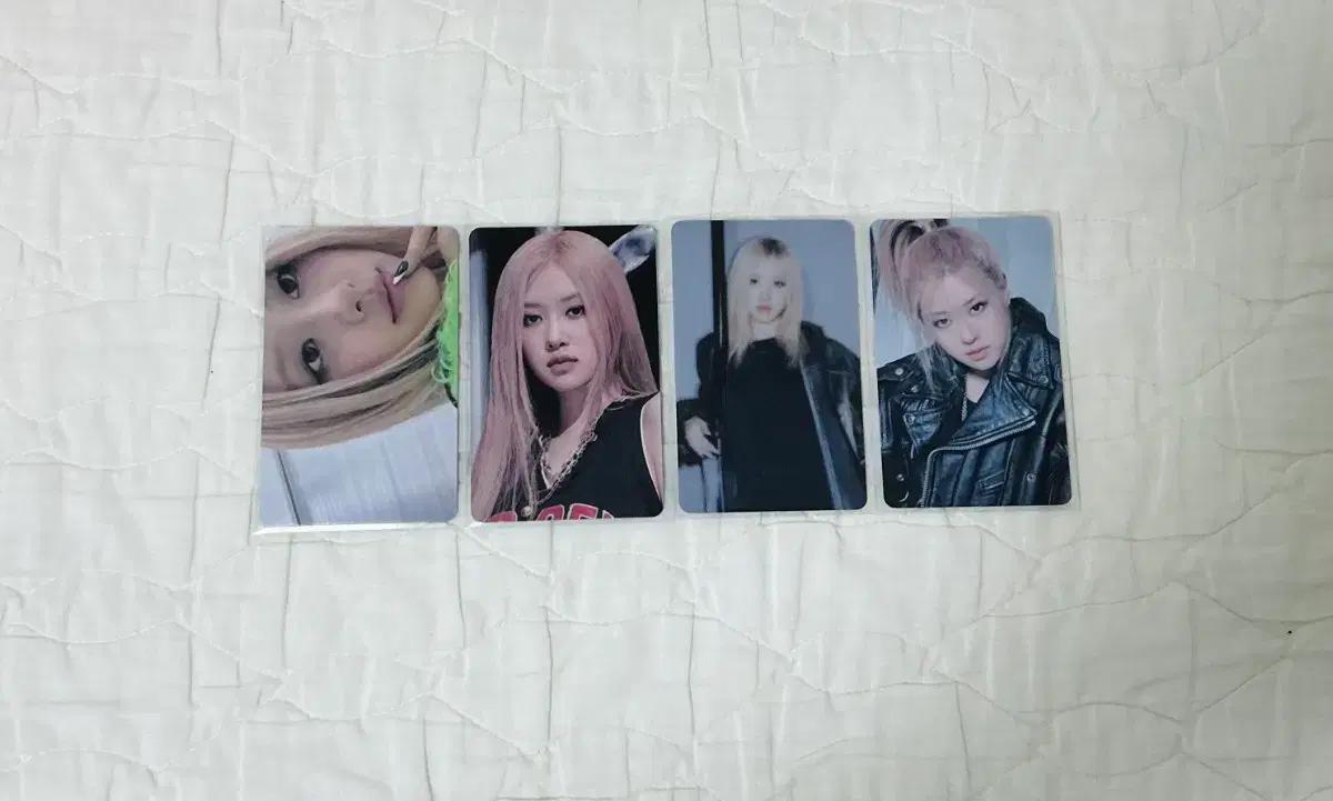 블랙핑크 로제 포카 럭드 판매 지수제니로제리사