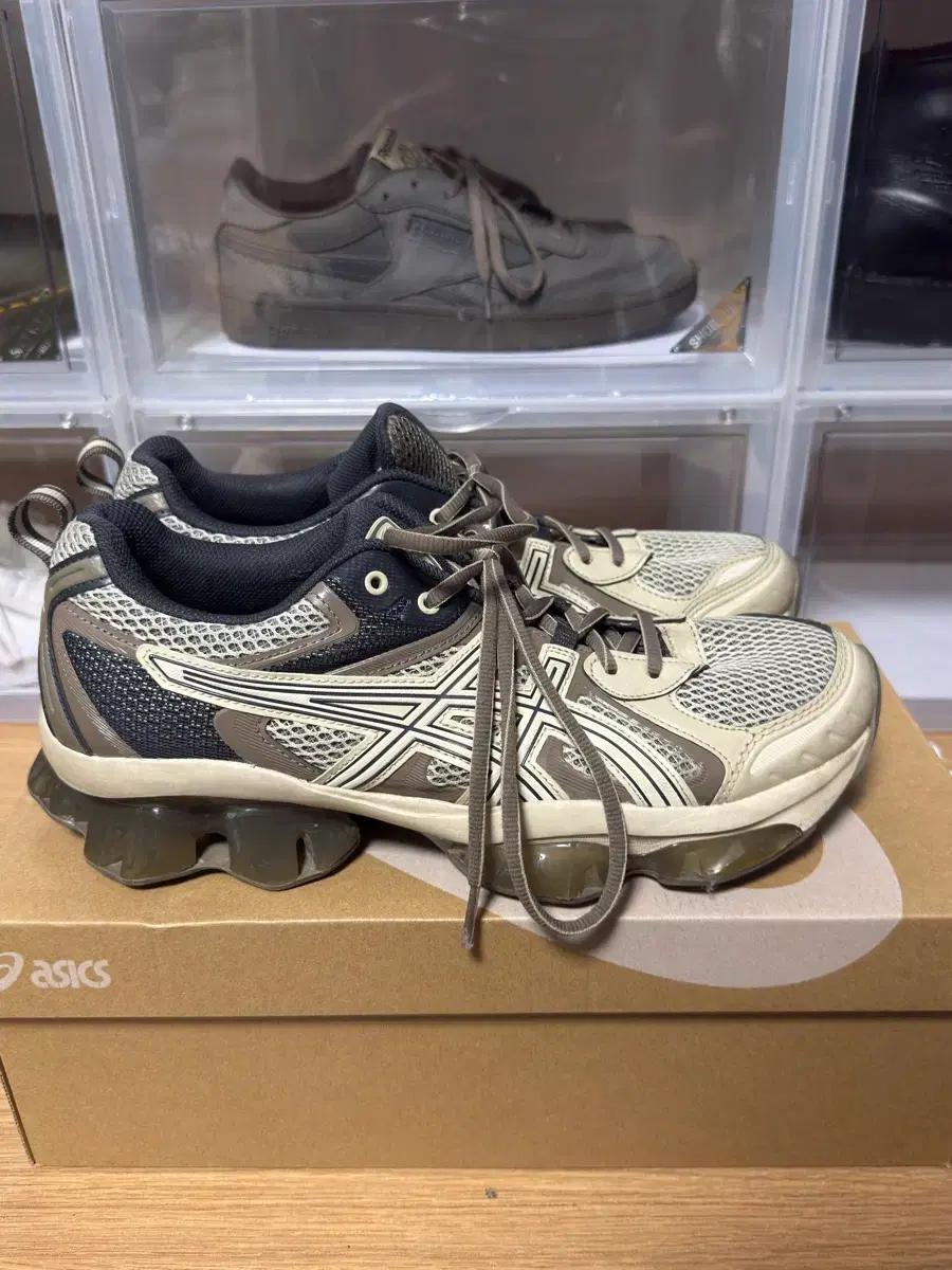 아식스 젤 퀀텀 키네틱 버치 다크 토프 280