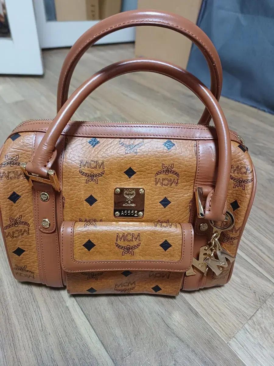 MCM 보스턴백 브라운 토트백 가방