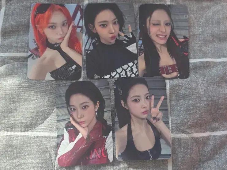 르세라핌 스파게티 뮤직플랜트 대면팬싸포카 세트