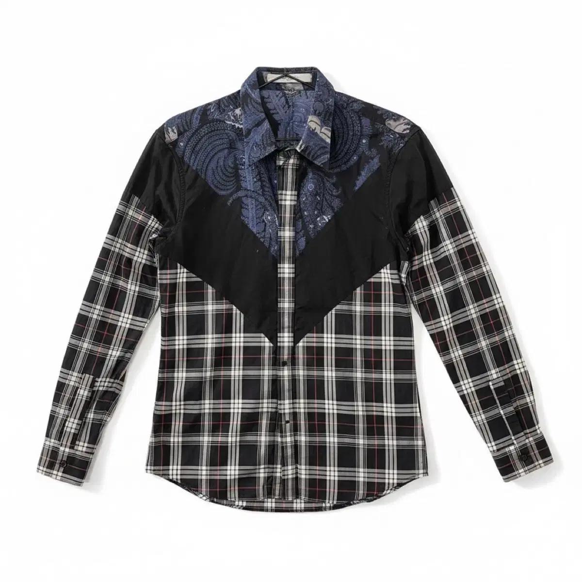 Givenchy 15SS 정품 웨스턴 버튼 다운 셔츠