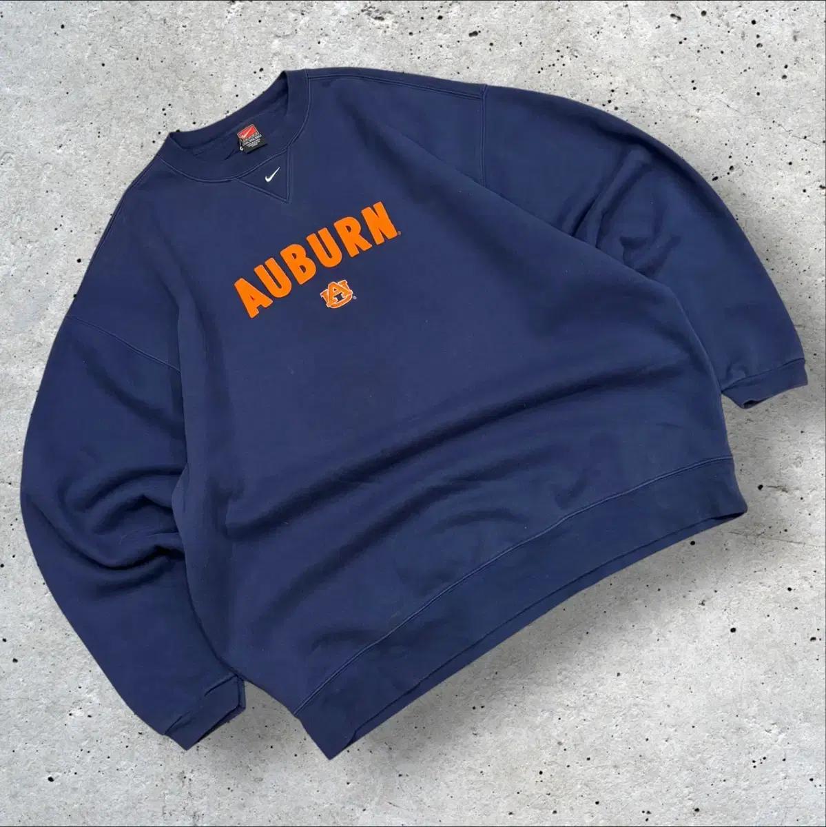 [XXL] 90s 나이키 AUBURN 빈티지 맨투맨 네이비 B992