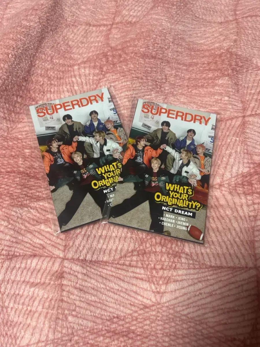 SUPERDRY NCT DREAM 굿즈 2세트 일괄
