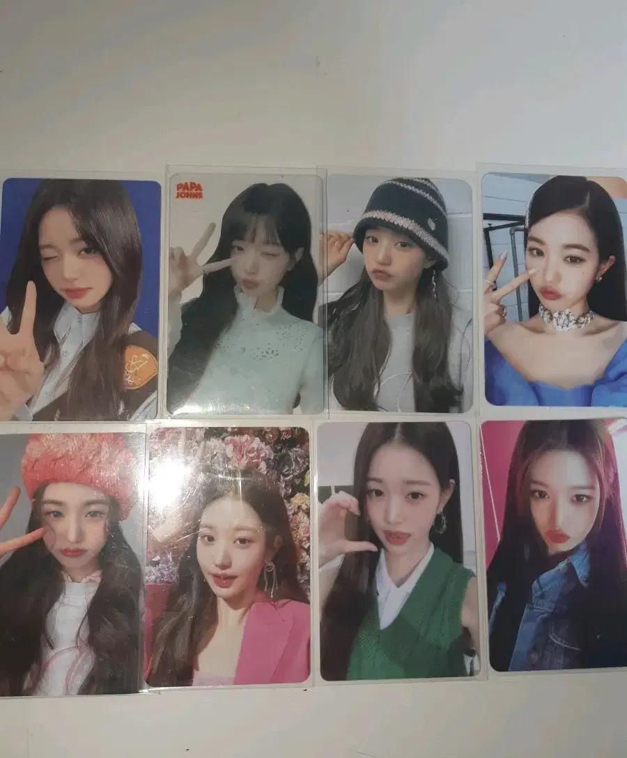 아이브 장원영 포카 8개 일괄
