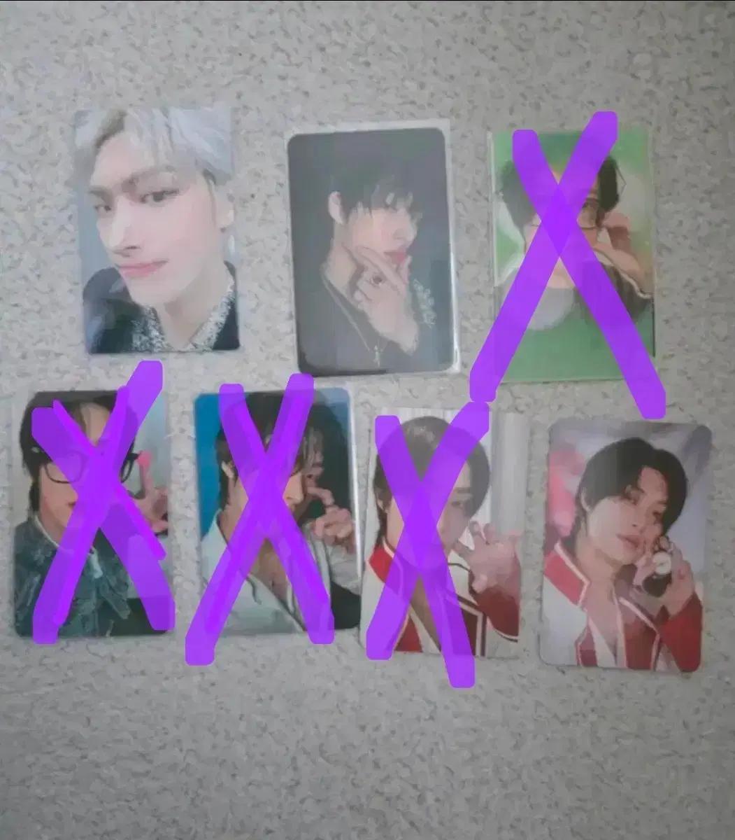 에이티즈 민기 포카 일괄 양도  - ATEEZ MINGI
