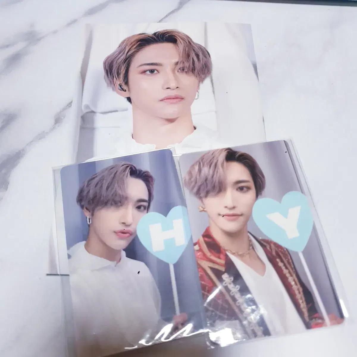 에이티즈 2주년 엽서 포카세트