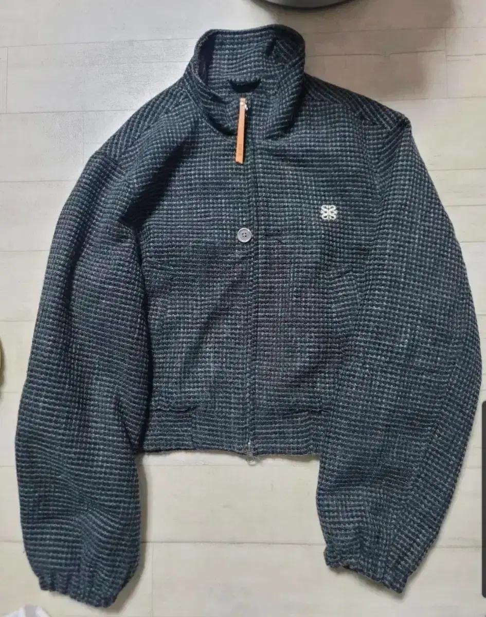 (W)세터 레체 투톤 트위드 자켓