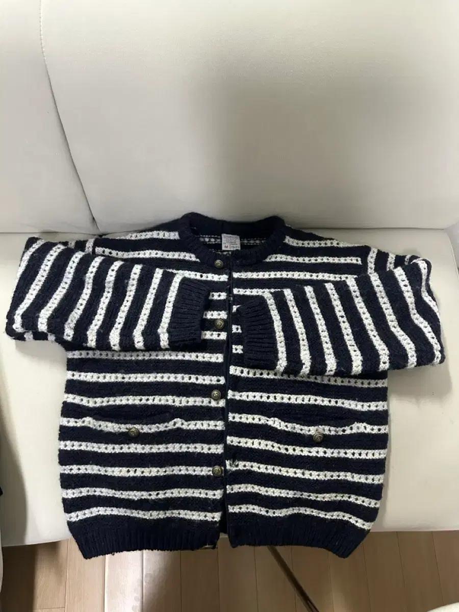 STU 스트라이프 가디건 M사이즈 판매