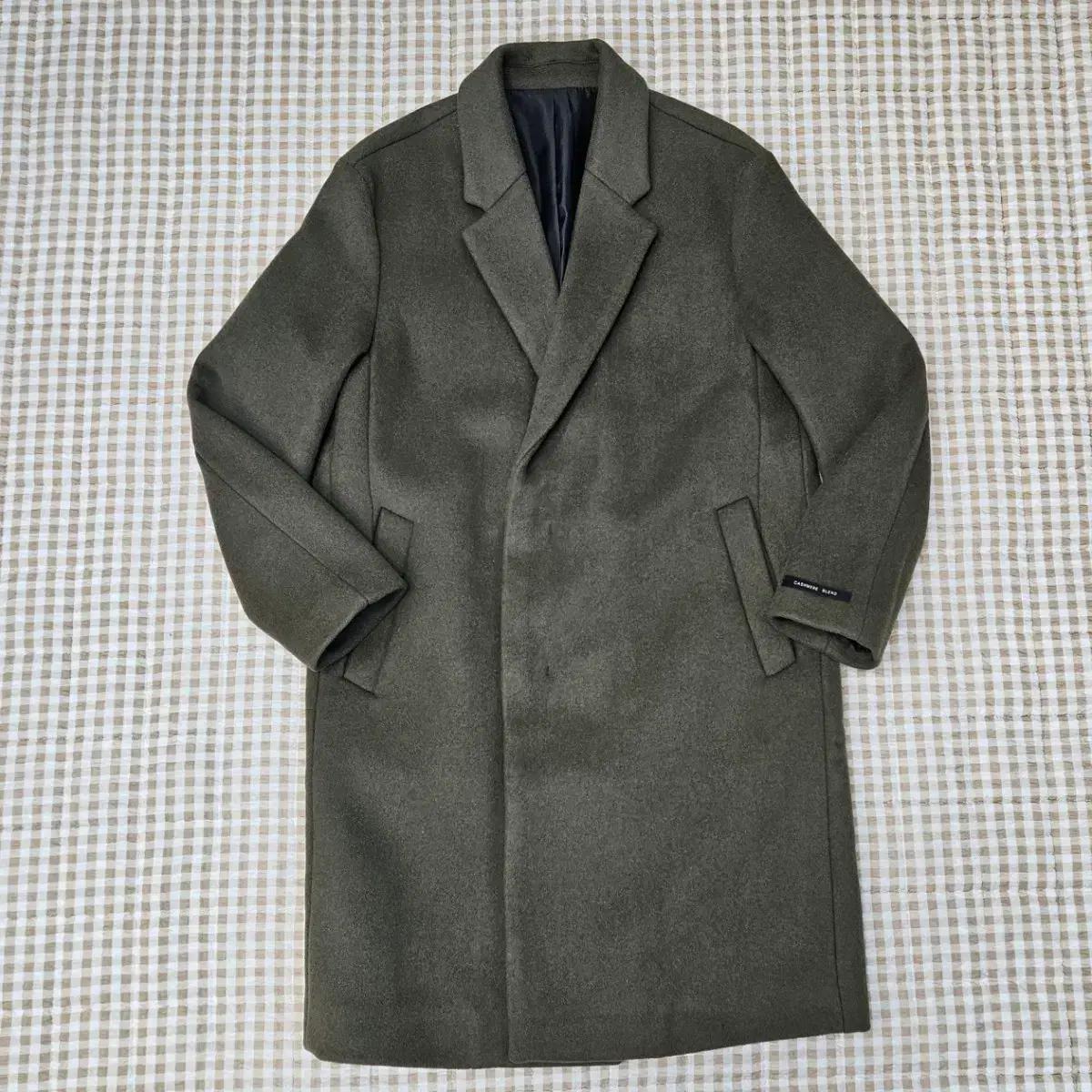 마인드브리지 울 캐시미어 롱코트 남자100