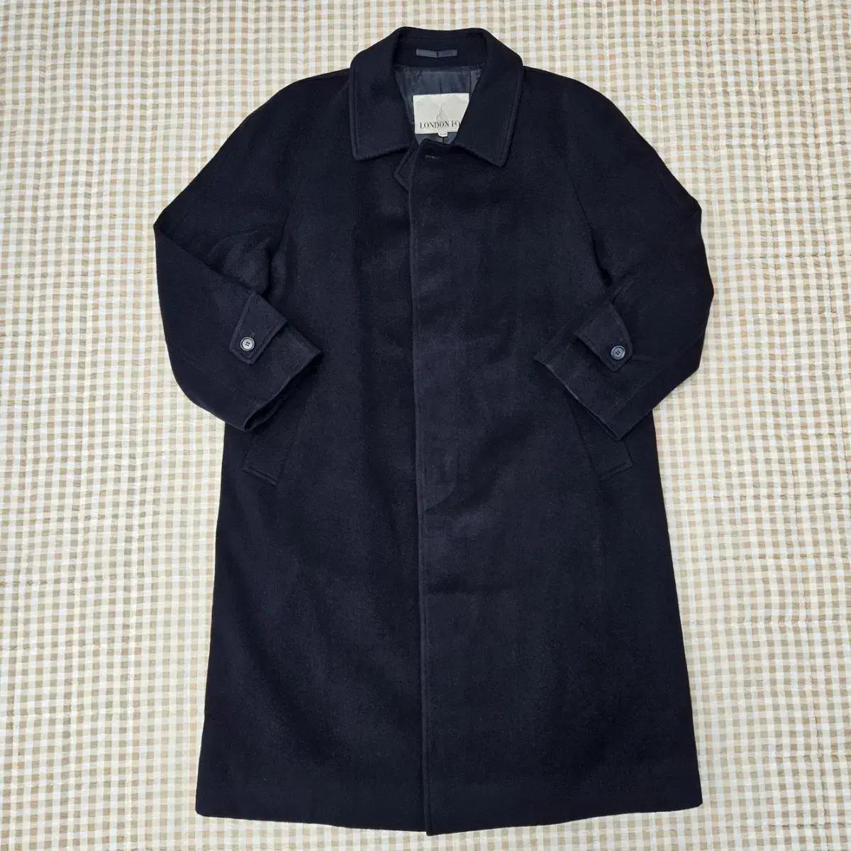 런던포그 울 캐시미어 롱 코트 남자100