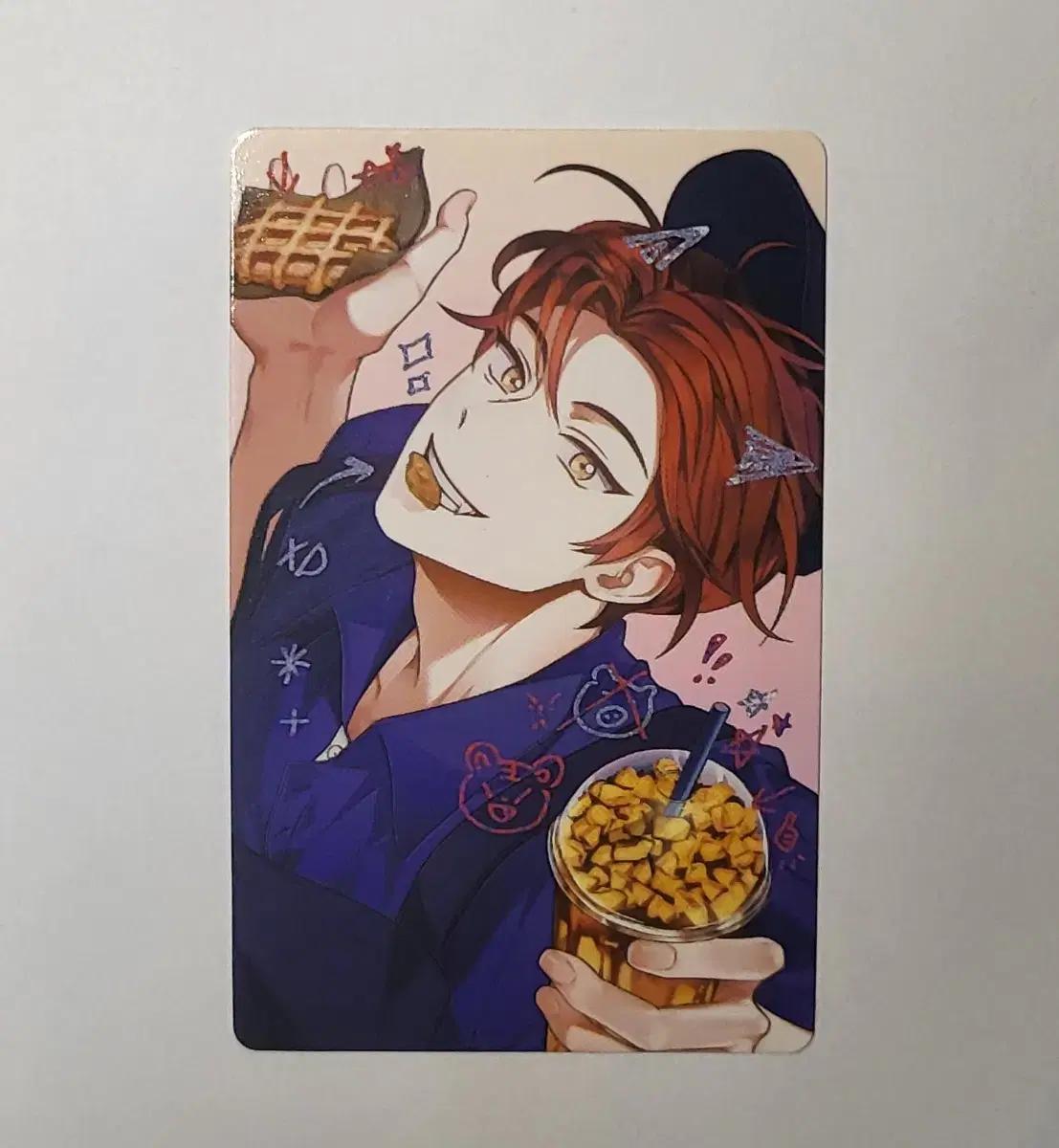 데못죽 차유진 이디야 콜라보 포카