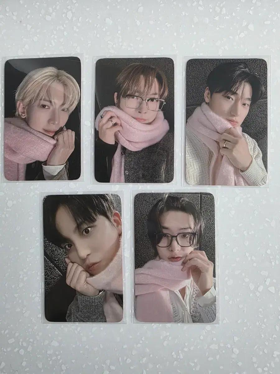 에이티즈 ATEEZ 가요대제전 역조공 포카 일괄 / 홍중여상최산민기종호