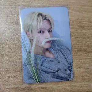 ATEEZ 에이티즈 우영 양면 포카 GOLDEN HOUR 강아지풀 디마뮤