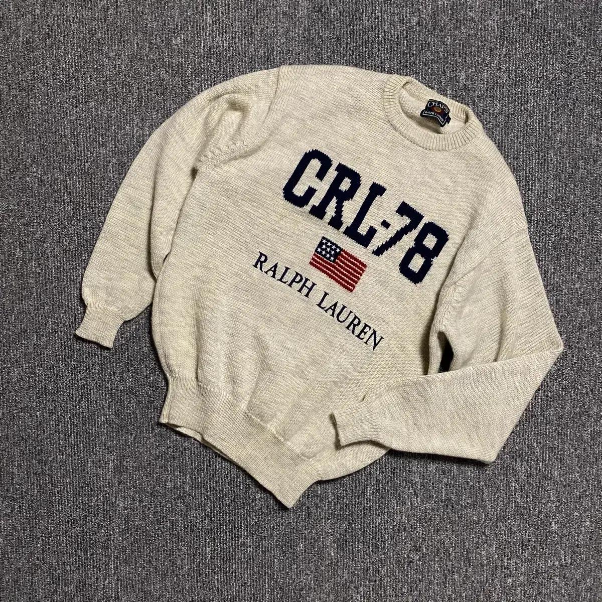 Chaps Ralph lauren oatmeal knit