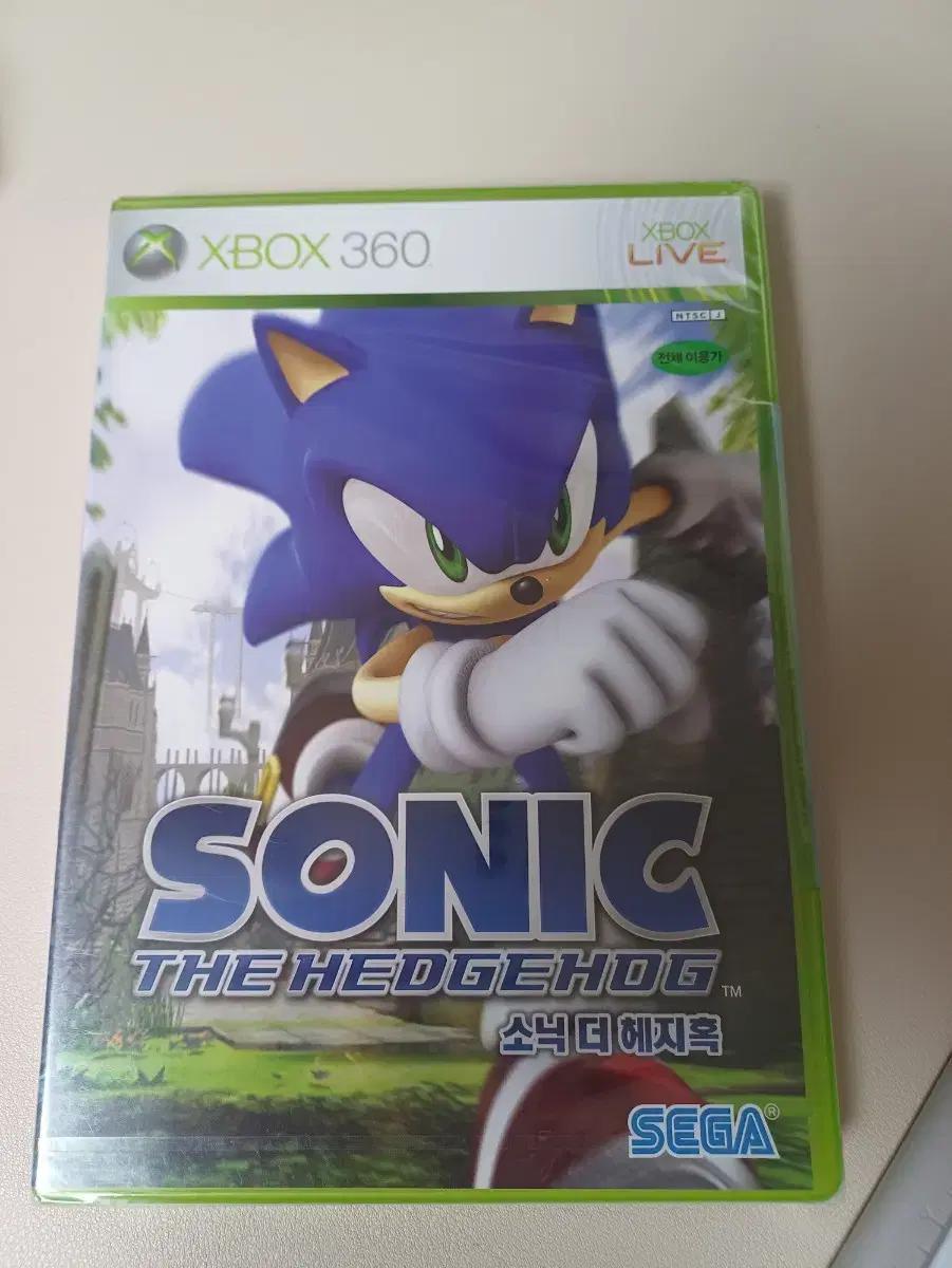 오늘까지싸게)소닉 더 헤지혹 2006 한국어 정발판 Xbox 미개봉 게임