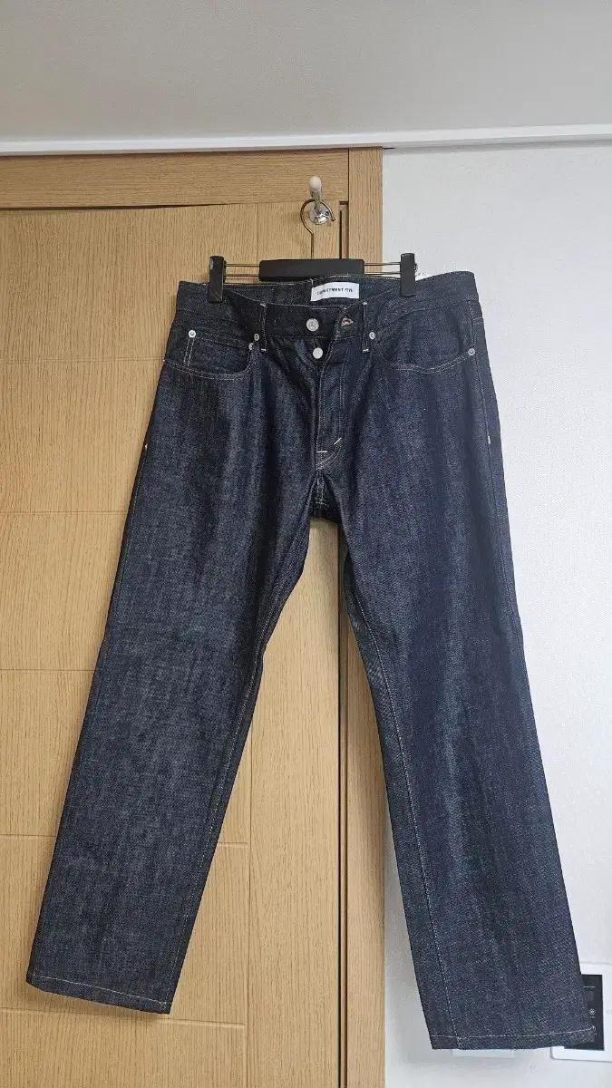 DEPARTMENT FIVE 남성 raw black 데님 36