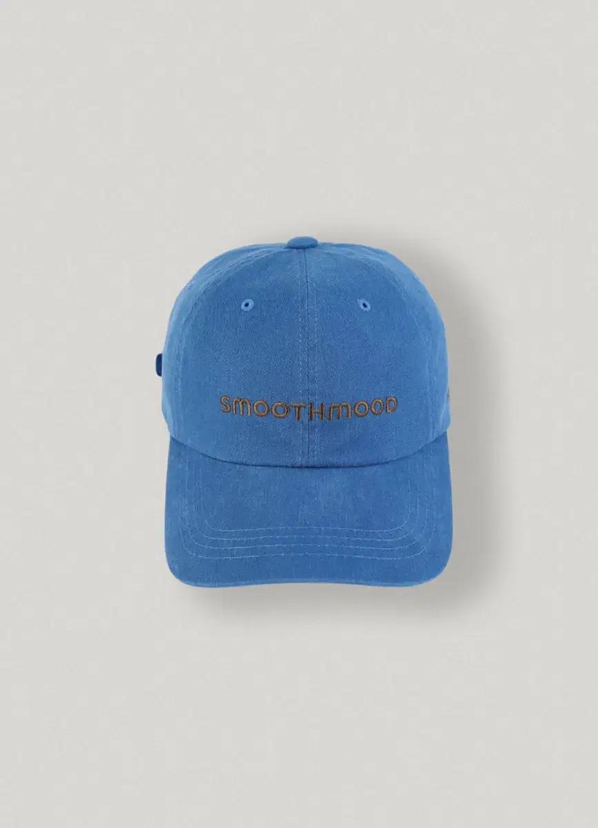스무스무드 Boy Blue Bold Logo Ball Cap