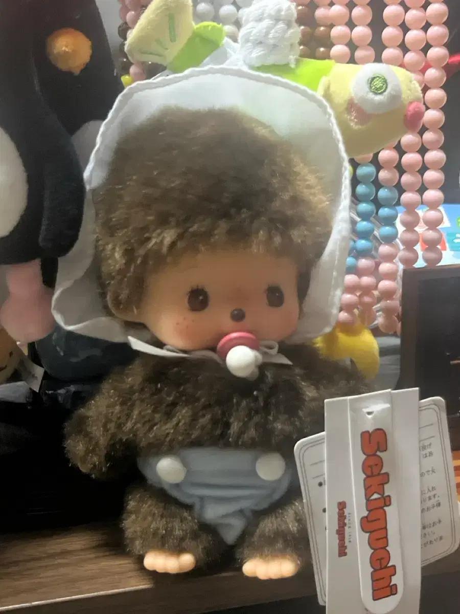 세키구치 몬치치 인형 베베몬치치