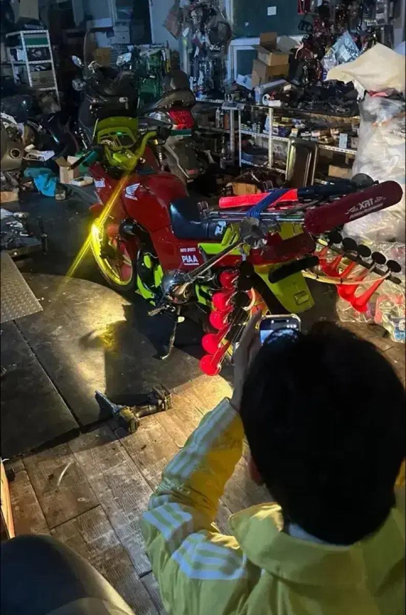 빨형광 vf125 풀옵