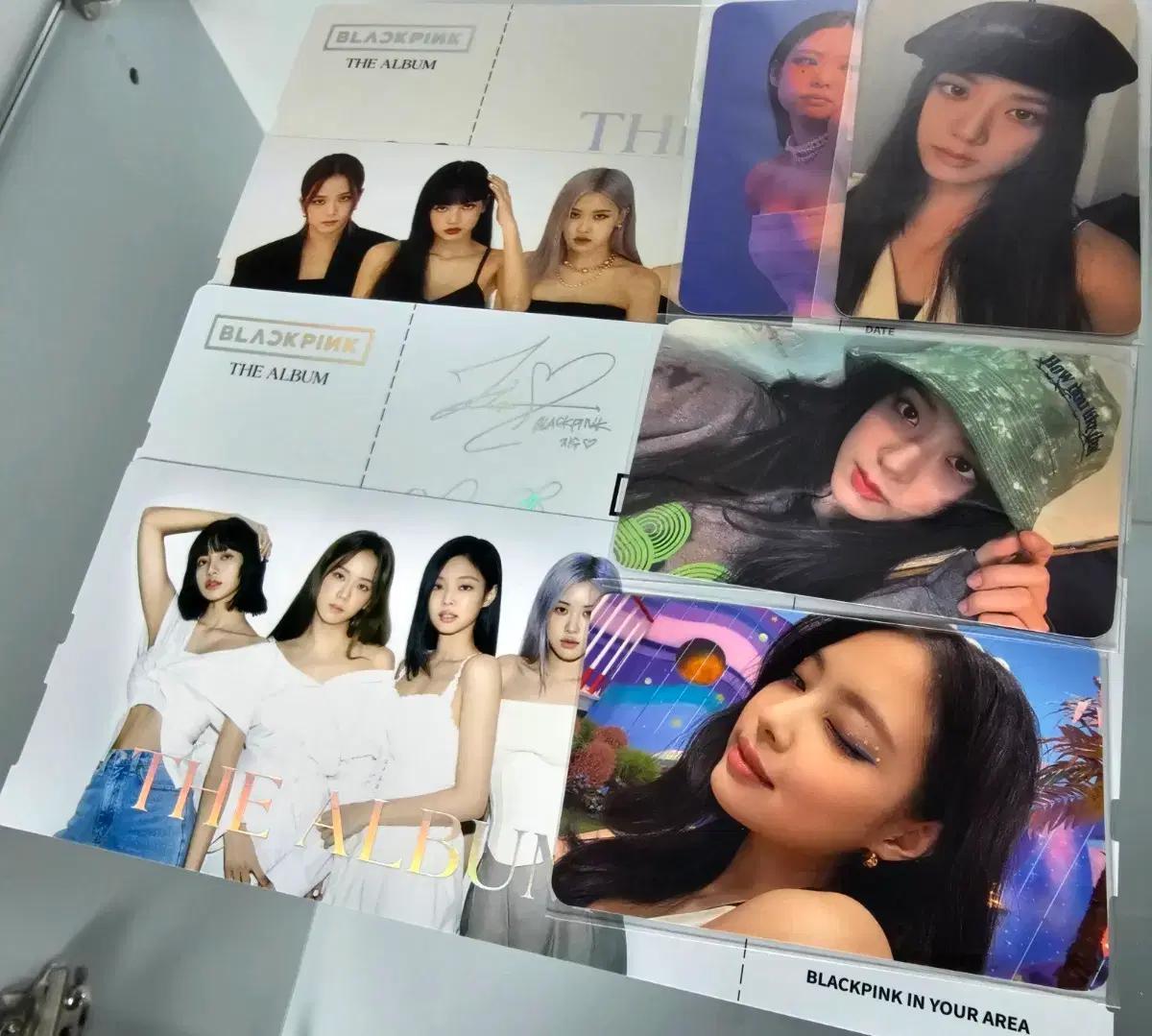 블랙핑크 더 앨범 케타포 특전 세트 팝니다.