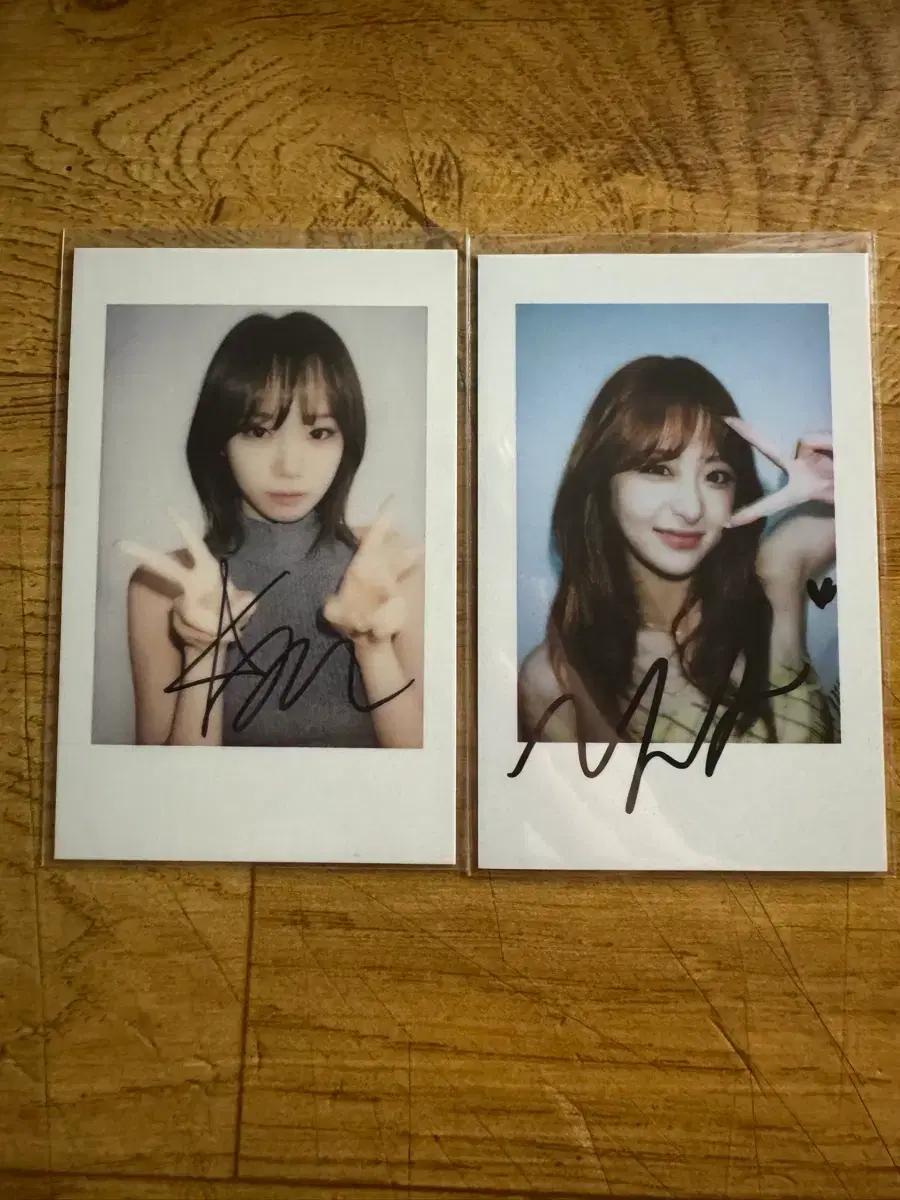 르세라핌 hot 이즈위 아이돌스테이지 포카 팝니다.