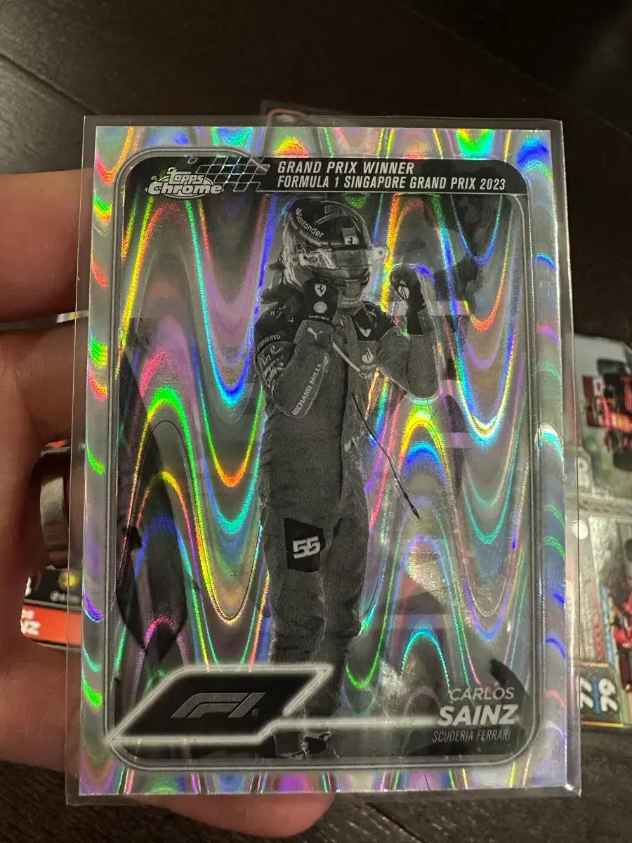 Topps Carlos Sainz F1 포뮬러원 카드