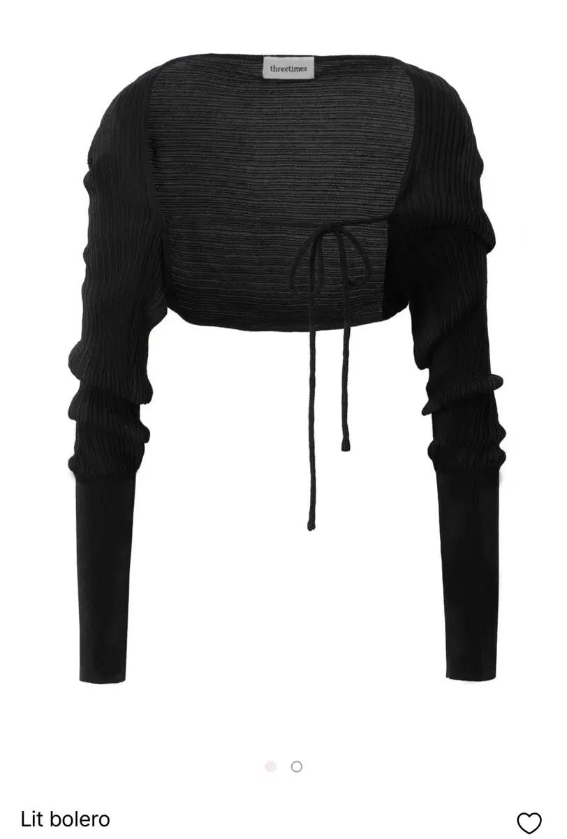 쓰리타임즈 릿볼레로 Lit bolero 블랙