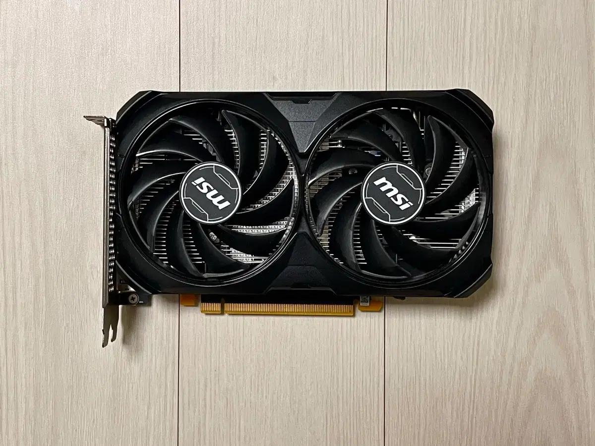 RTX 4060TI 8G MSI VENTUS 2X 신품급 그래픽카드