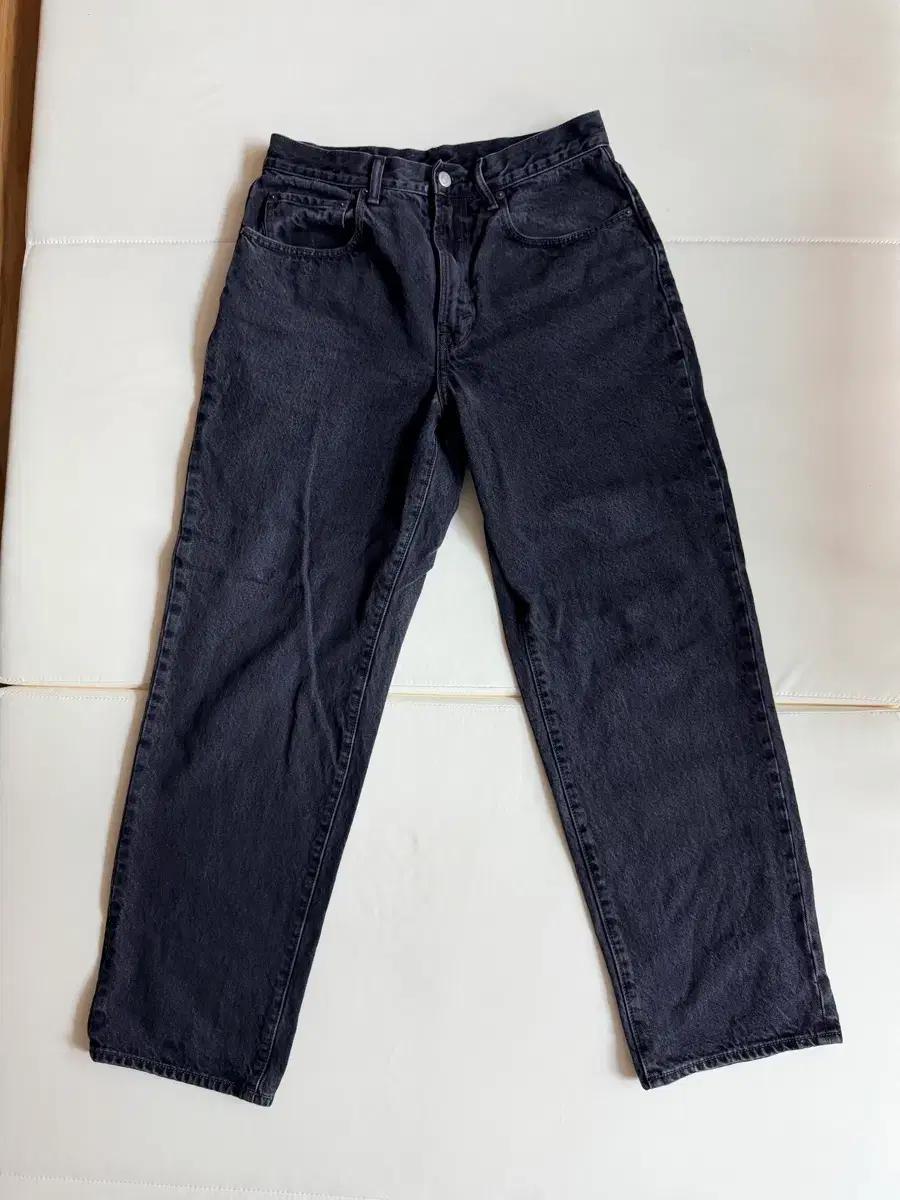 디스이즈네버댓 블랙 데님 M (허리39cm)