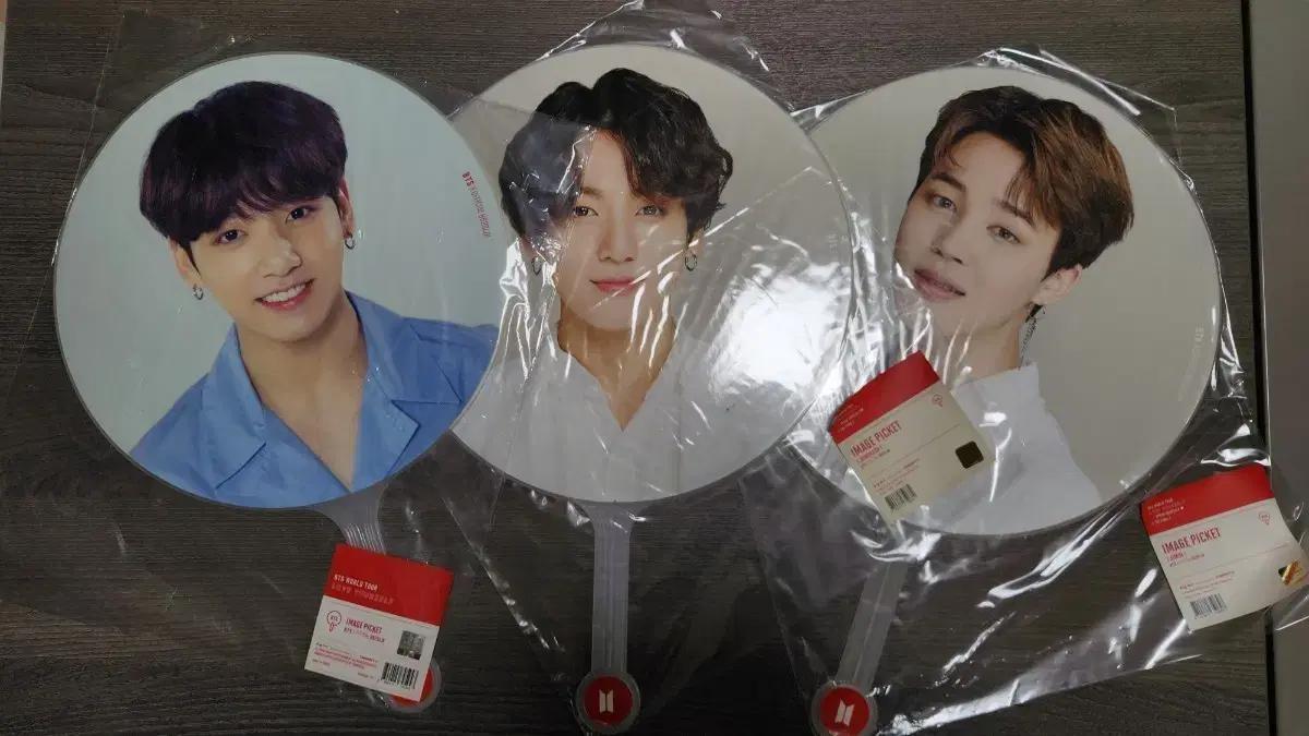BTS 방탄소년단 굿즈 럽셀콘 이미지 피켓 (정국, 지민)