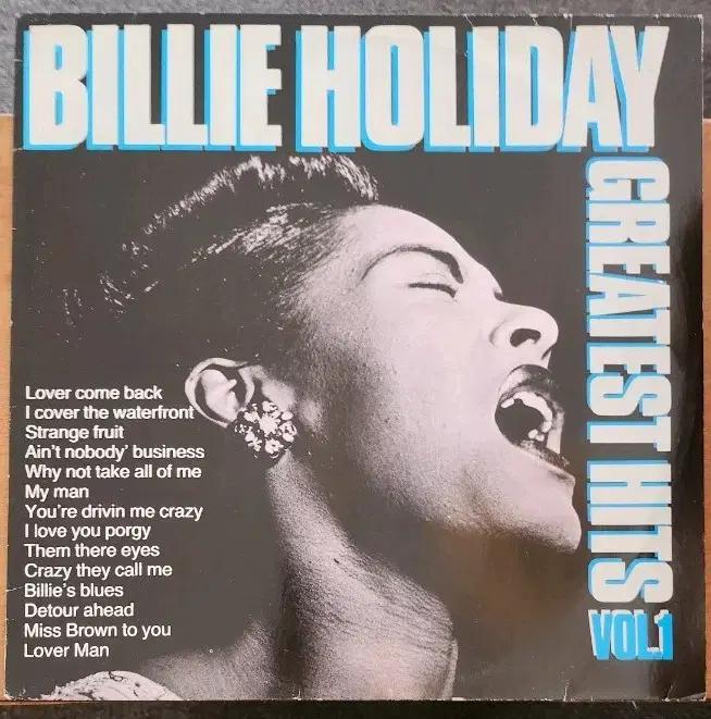 빌리 홀리데이 Greatest Hits LP 수입반