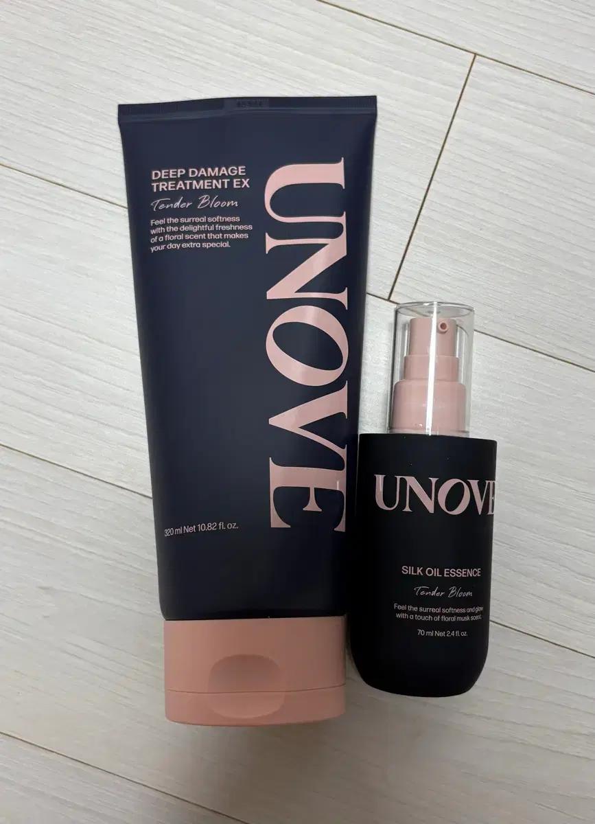 어노브 딥 데미지 트리트먼트 320ml + 실크 오일 70ml 텐더블룸향