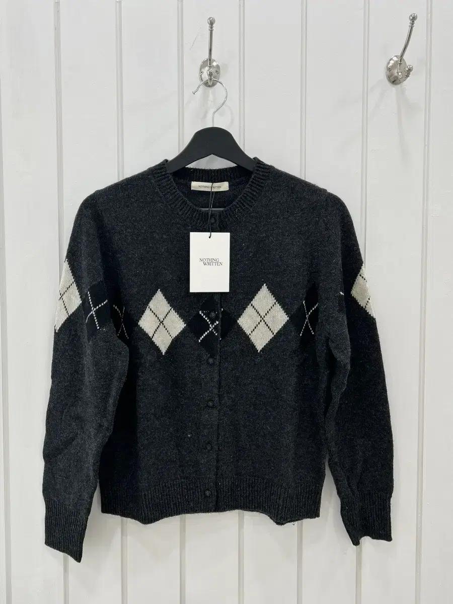 [새상품] Heritage Argyle Knit Cardigan