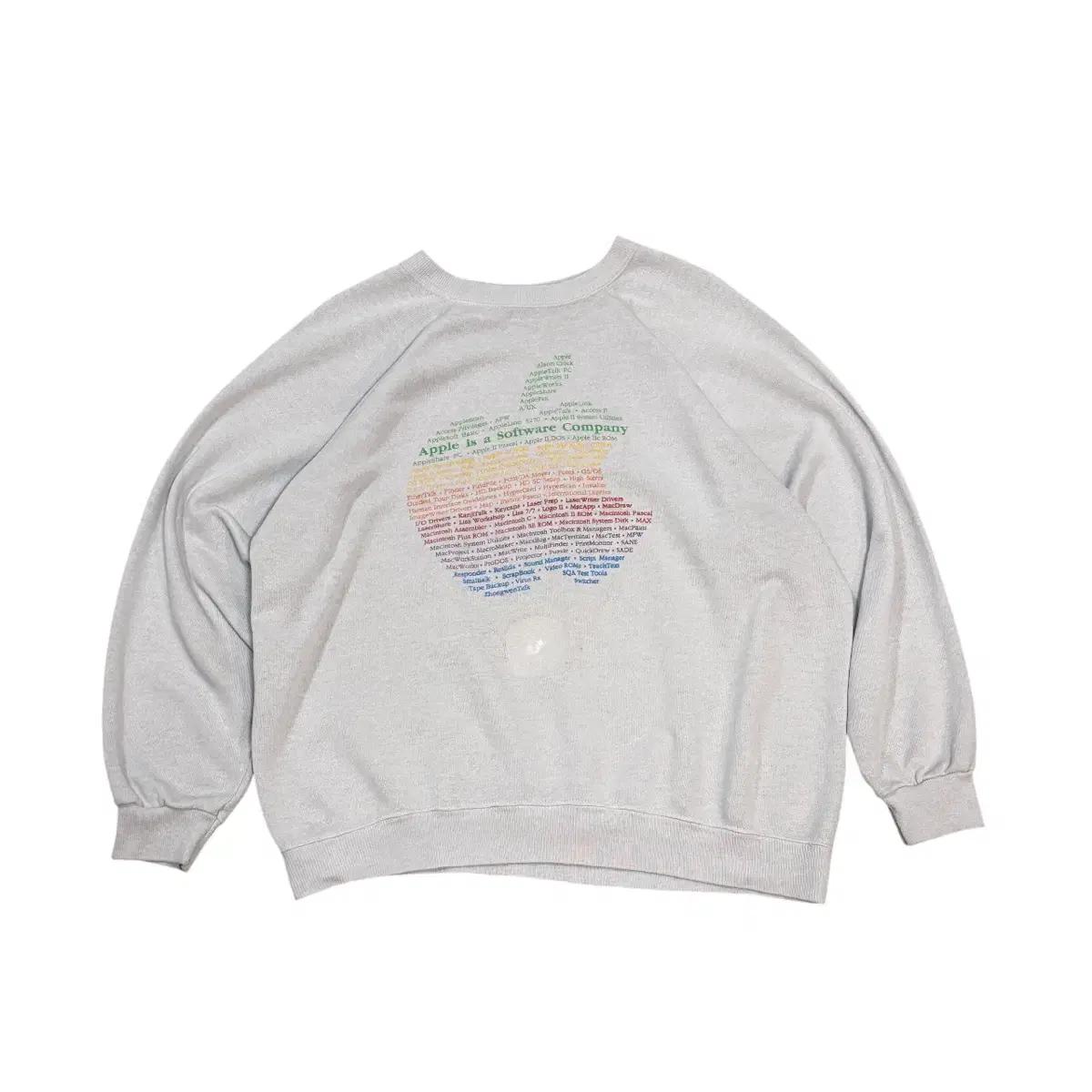 빈티지 80~90s Apple 애플 직원용 맨투맨